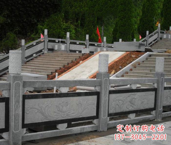 廊坊寺庙景观仿古石栏板 (2)