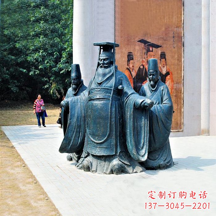 廊坊隋文帝杨坚景观雕塑