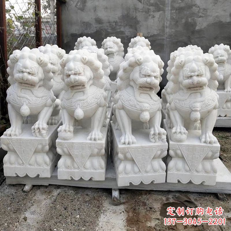 廊坊天安门狮子雕塑
