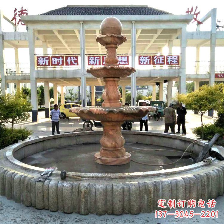 廊坊天使喷泉石雕