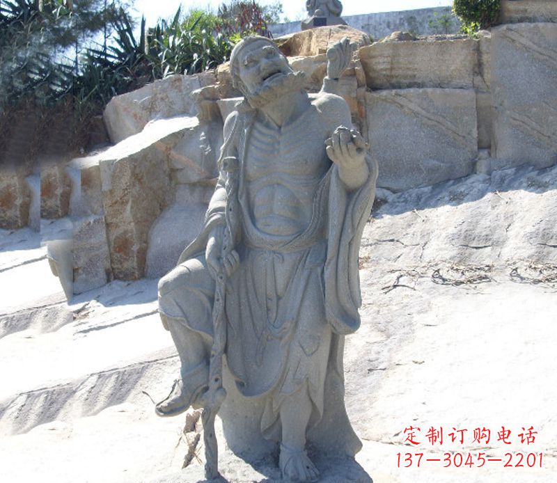 廊坊铁拐李八仙雕塑