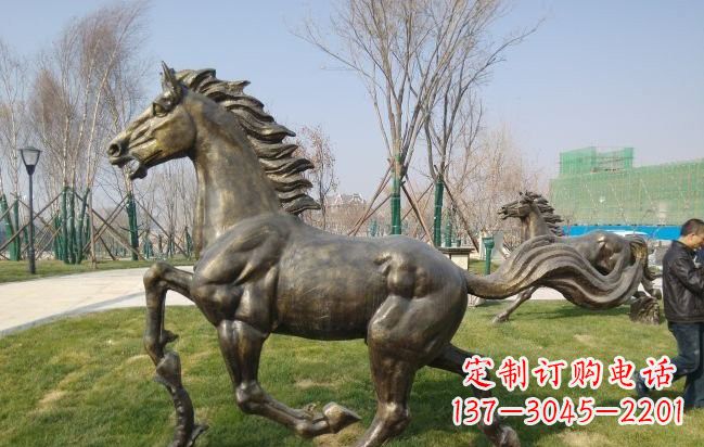 廊坊铜雕奔马