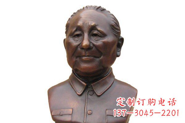 廊坊铜雕邓小平头像