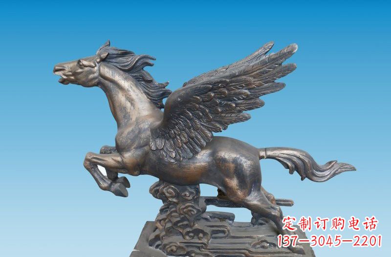 廊坊铜雕飞马222