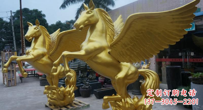 廊坊铜雕飞马