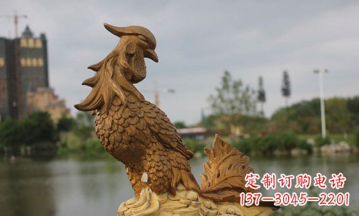 廊坊铜雕凤凰古代神兽雕塑
