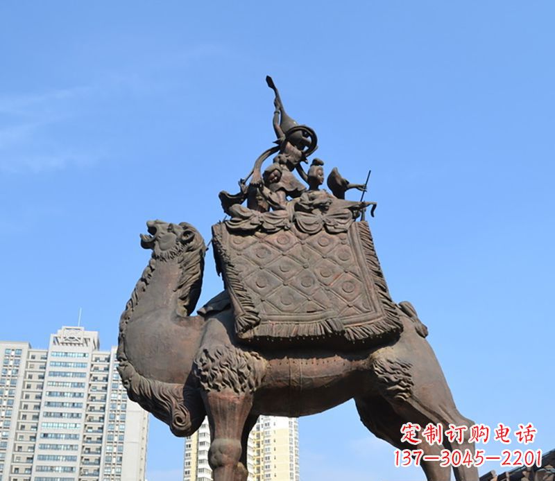 廊坊铜雕骆驼