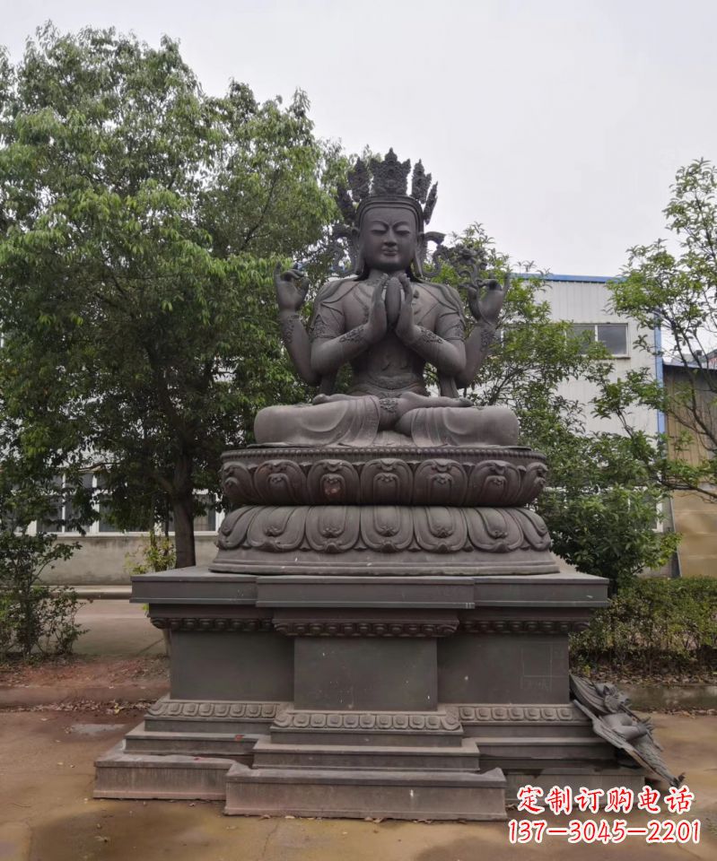 廊坊铜雕密宗佛寺庙佛像雕塑