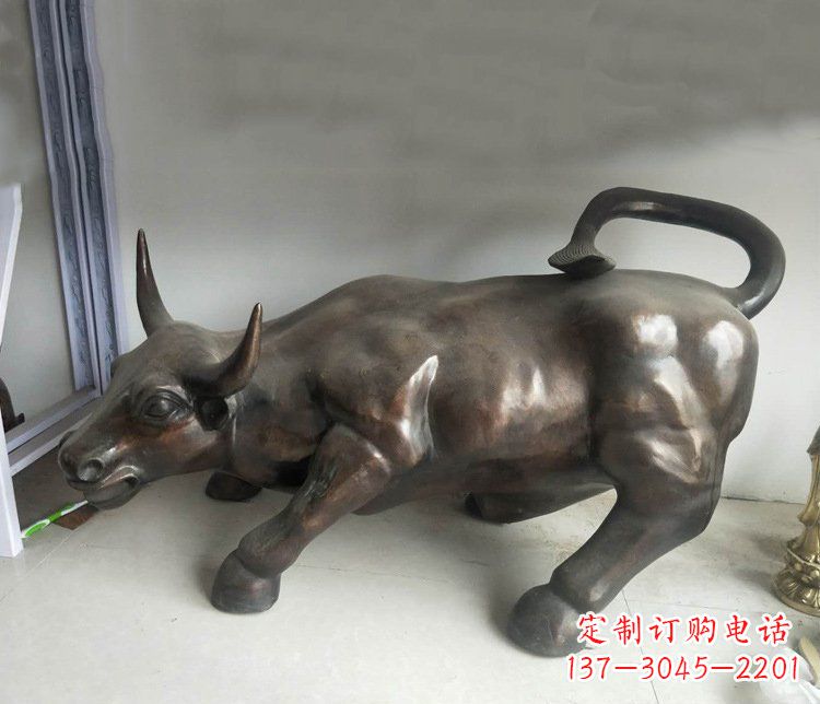 廊坊铜雕牛广场动物景观摆件