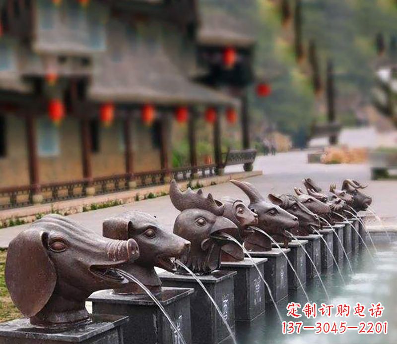 廊坊铜雕喷泉