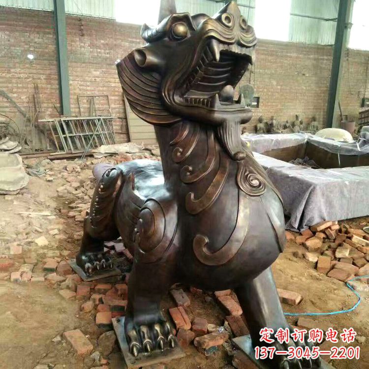廊坊铜雕貔貅镇宅辟邪
