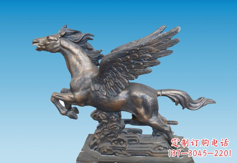 廊坊铜雕企业飞马