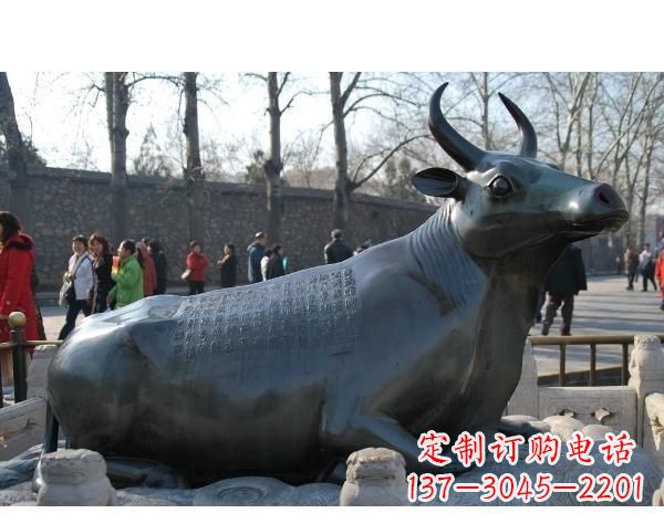 廊坊铜雕孺子牛
