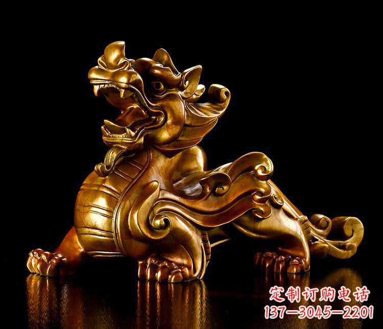 廊坊铜雕瑞兽貔貅