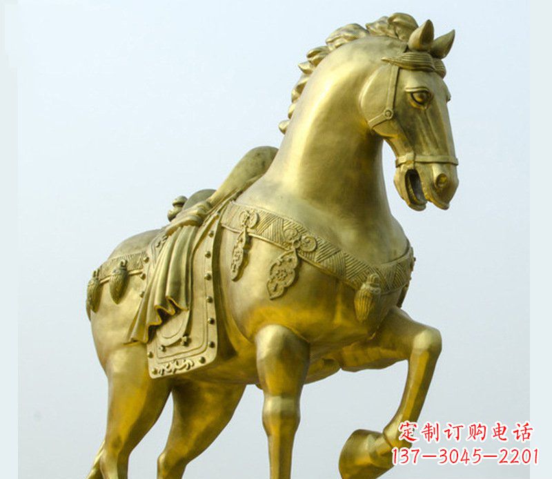 廊坊铜雕商场招财动物马雕塑