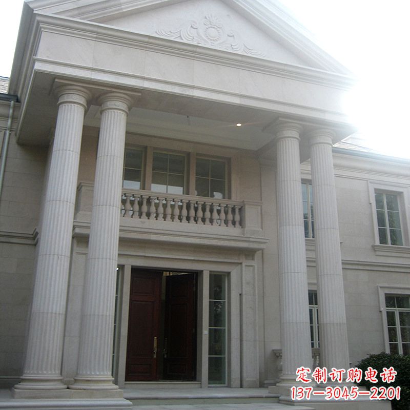 廊坊外墙罗马柱石雕
