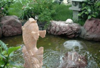 廊坊艺术化的鲤鱼雕塑，让你家的氛围变得更加温馨