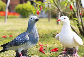 廊坊秦皇岛和平鸽雕塑：表达和平与友谊的象征