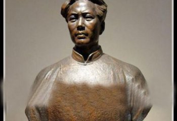 廊坊青年毛主席胸像铜雕：一份永恒的礼物