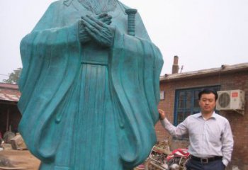 廊坊来自中国历史的经典孔子雕塑
