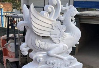廊坊精美朱雀石雕，饱览中国文化之美