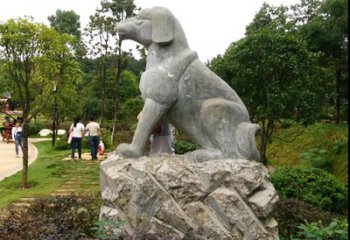 廊坊中领雕塑狗公园动物雕塑摆件