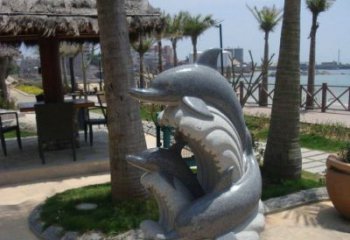 廊坊海豚雕塑，让海洋之声带给你温暖
