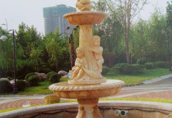 廊坊石雕喷泉龙头——美观优雅的水景定制