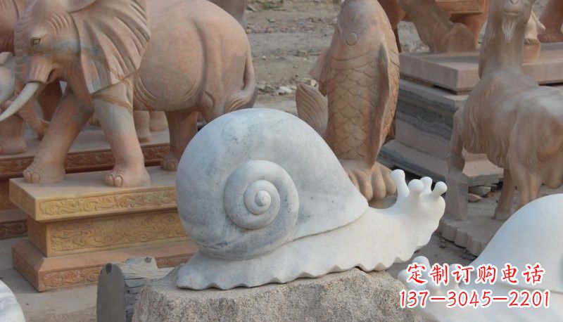 廊坊蜗牛石雕