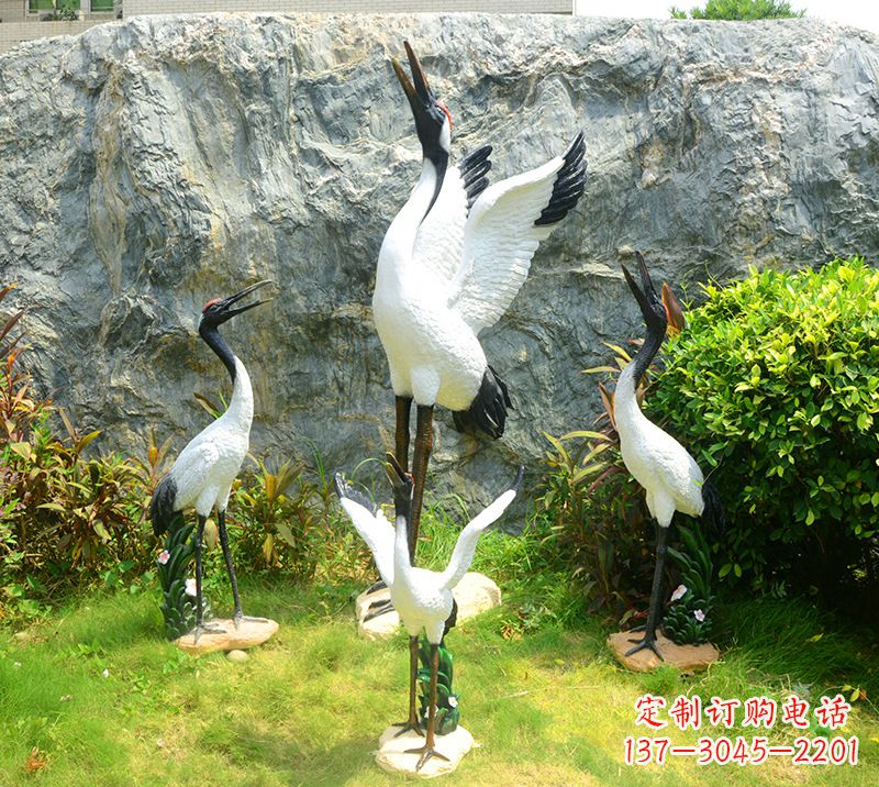 廊坊仙鹤雕塑 墓地