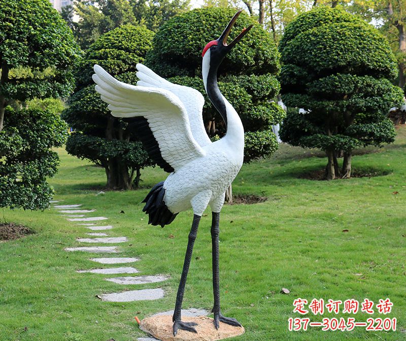 廊坊仙鹤金属雕塑