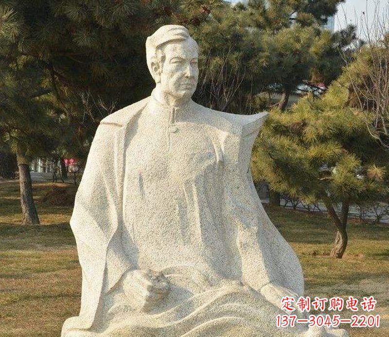 廊坊冼星海音乐名人石雕
