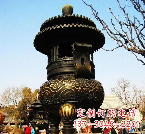 廊坊香炉铜雕塑