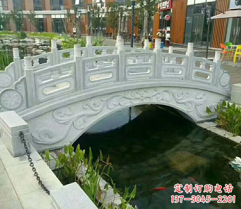 廊坊小区景观石桥栏杆