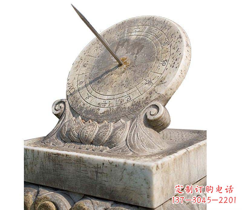 廊坊校园大理石日晷景观石雕