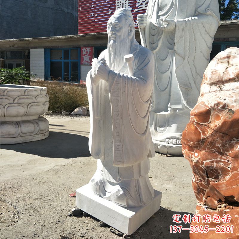 廊坊校园孔子像雕塑