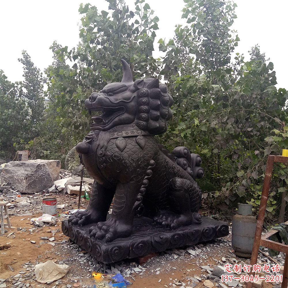 廊坊獬豸铸铜雕塑