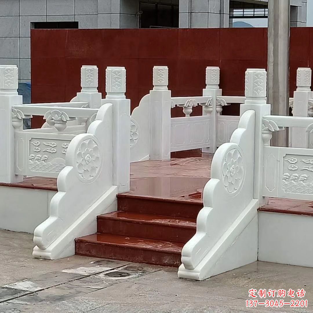 廊坊学校校园国旗台石雕