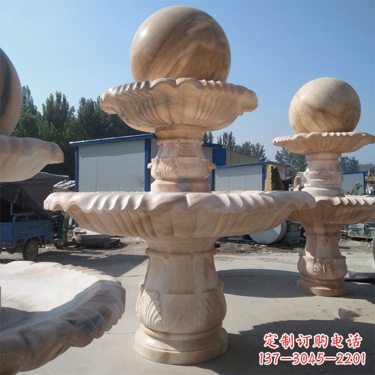廊坊一米的喷泉石雕