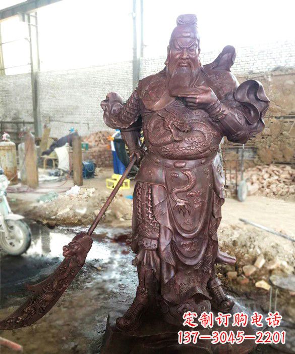 廊坊义薄云天关公像