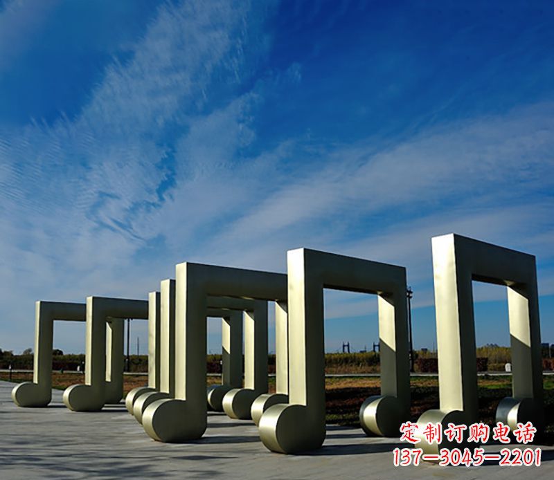 廊坊音符雕塑户外
