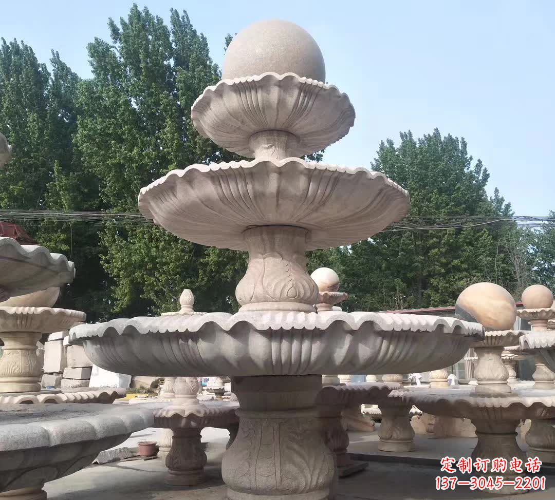 廊坊音乐风水球石雕