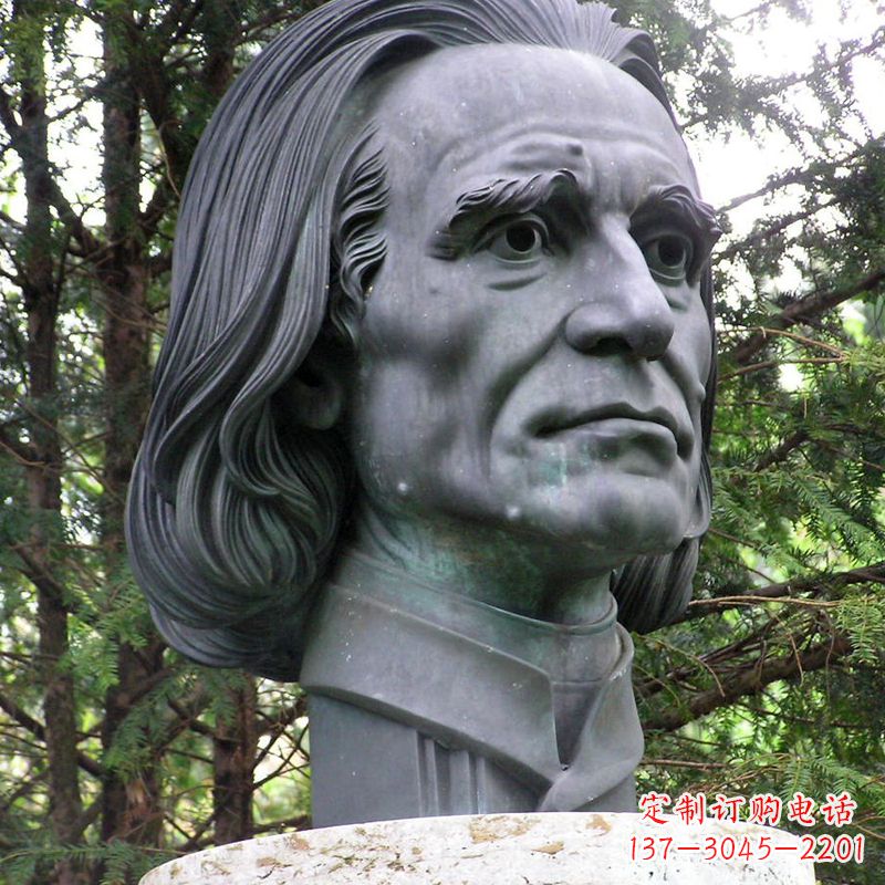 廊坊英国著名外科医生利斯特铜雕头像雕塑