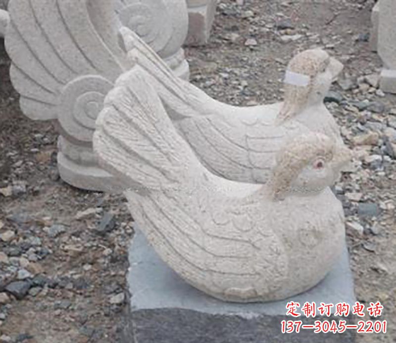 廊坊鸳鸯石雕