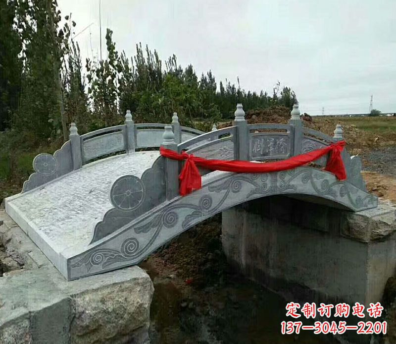 廊坊园林仿古石拱桥景观雕塑