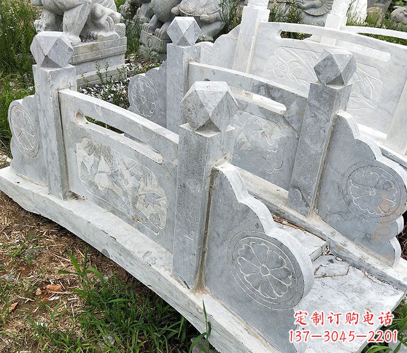 廊坊园林仿古石拱桥景观石雕 (2)