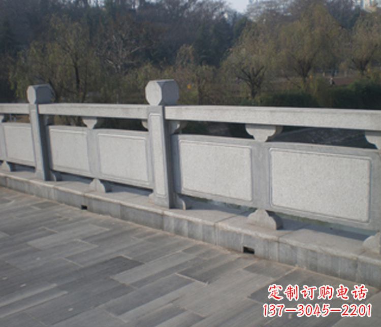 廊坊园林仿古石栏板景观石雕 (7)