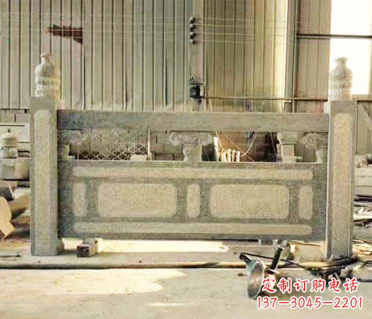 廊坊园林仿古石栏板景观石雕