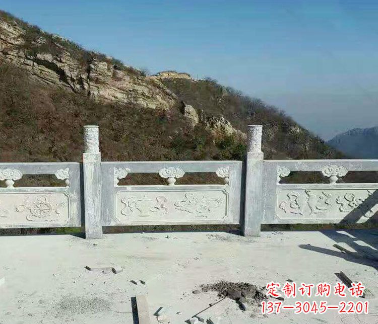 廊坊园林仿古石栏板景观石雕_2 (3)