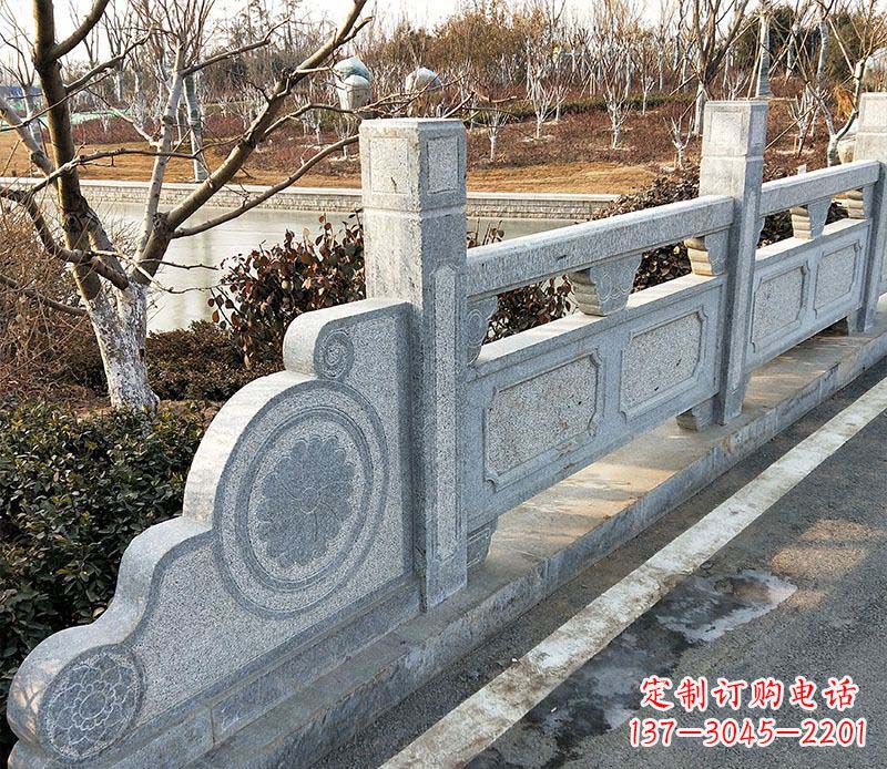 廊坊园林仿古石栏板景观石雕_1